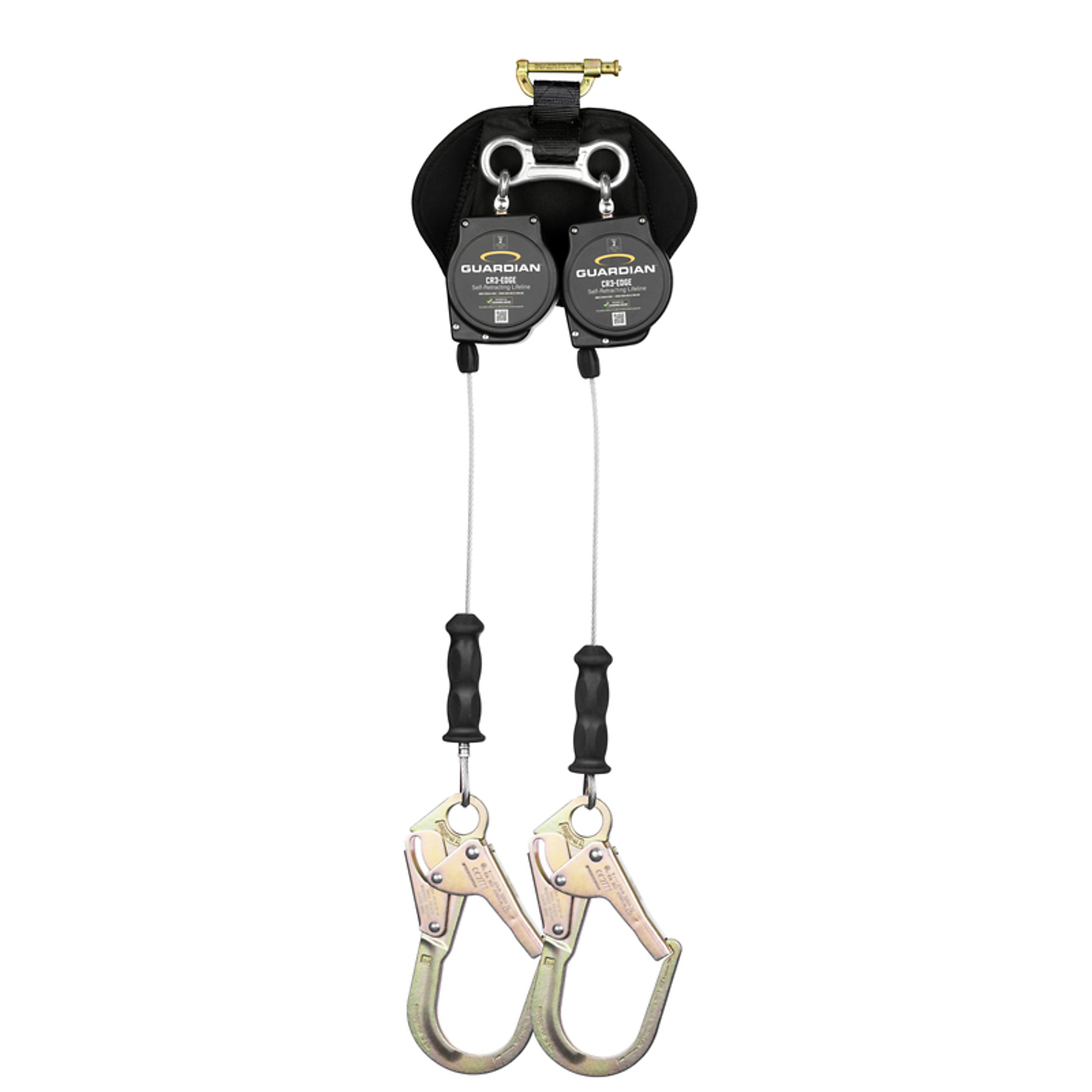 Guardian CR3-Edge Self-Retracting Lifeline — 8ft., Class 2, Shock Absorber, Model# 4200207